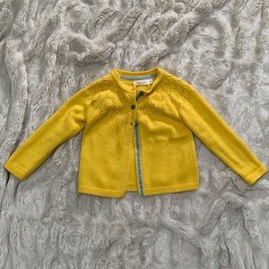 Baby Boden mustard yellow sweater!